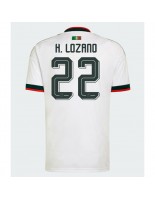 Meksiko Hirving Lozano #22 Vieraspaita MM-kisat 2026 Lyhythihainen
